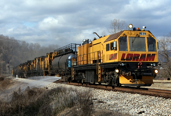 Loram Rail Grinder #RG318