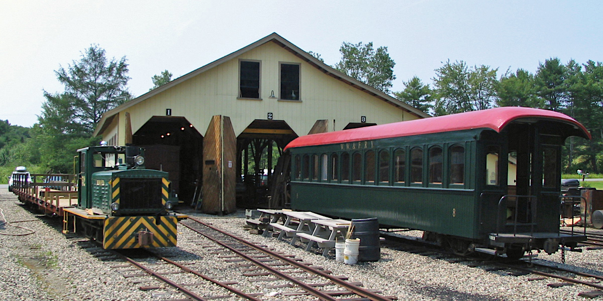 Wiscasset, Waterville, & Farmington shop