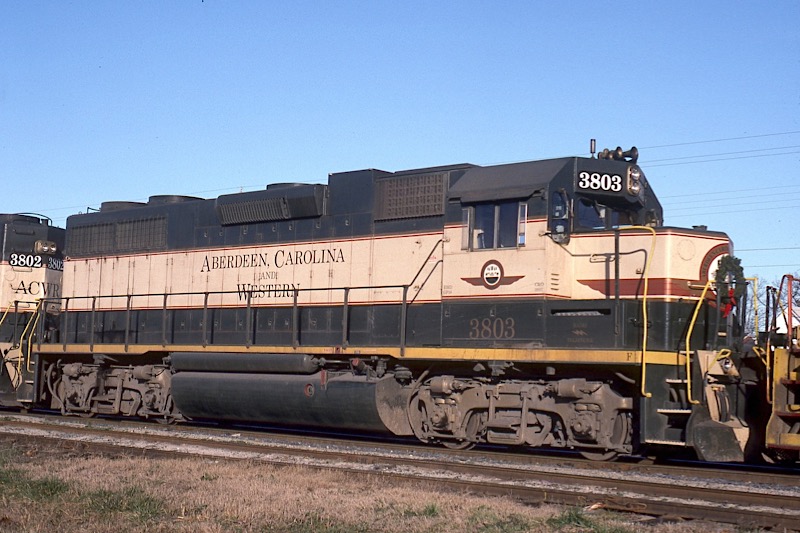 Aberdeen, Carolina & Western #3803